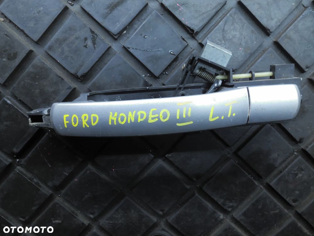 KLAMKA ZEWNĘT TYLNA LEWA FORD MONDEO MK3 SREBRNA - 1