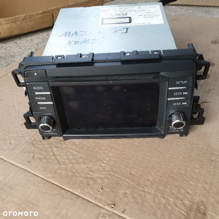 MAZDA 6 GJ RADIO NAWIGACJA GKK966DV0A  CV-VM42F4JM   15R - 1