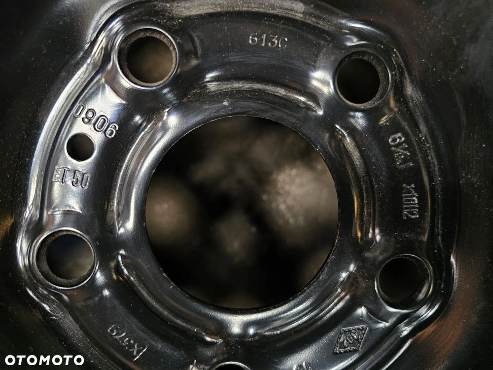 (V6) Felga stalowa 16'' Renault OE Scenic Kangoo Laguna II Clio IV / 6,5Jx16 ET50 5x108 - 2