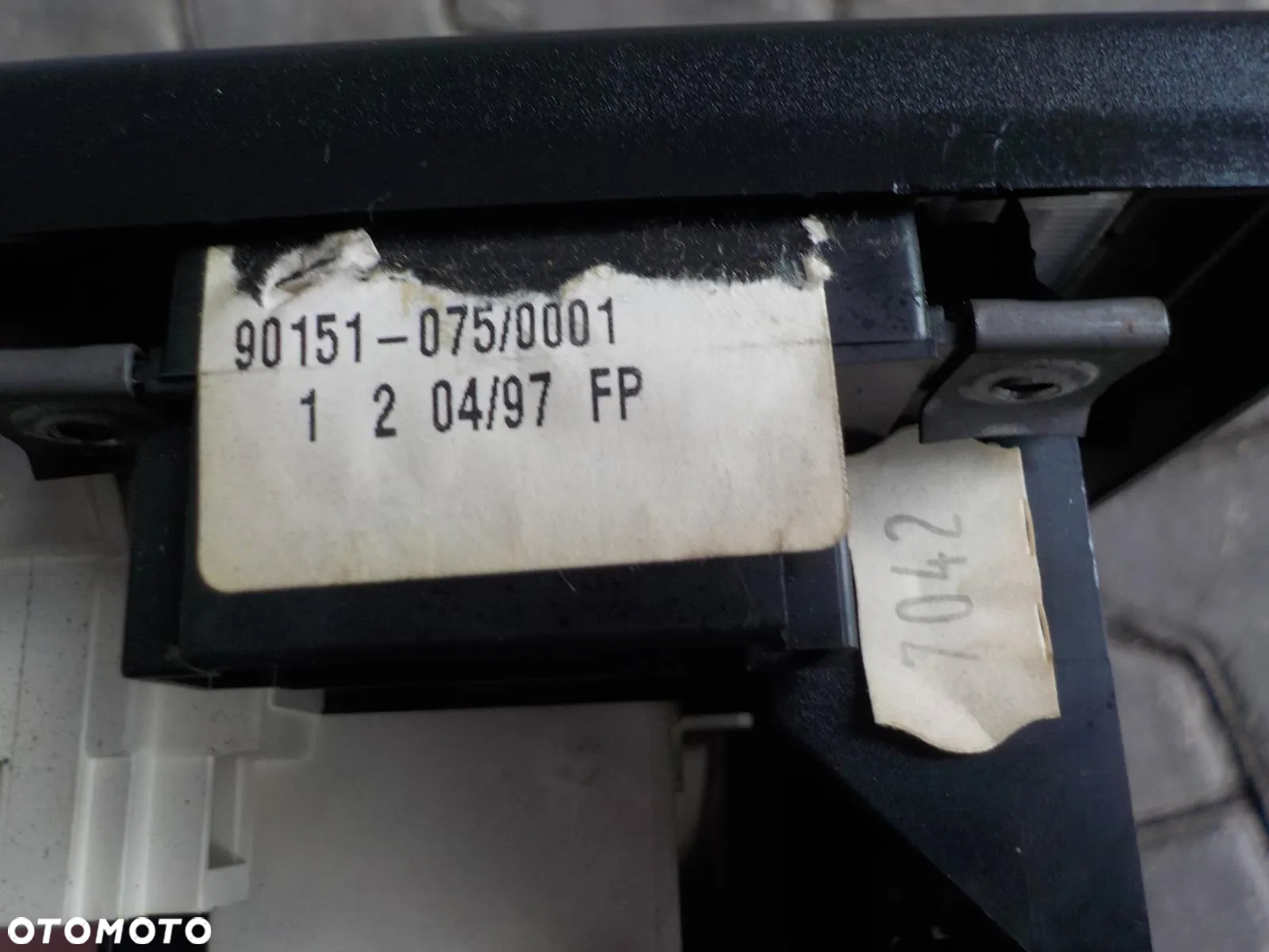 VW T4 MULTIVAN 96- PANEL PRZEŁĄCZNIK NAWIEWU OGRZEWANIA - 4