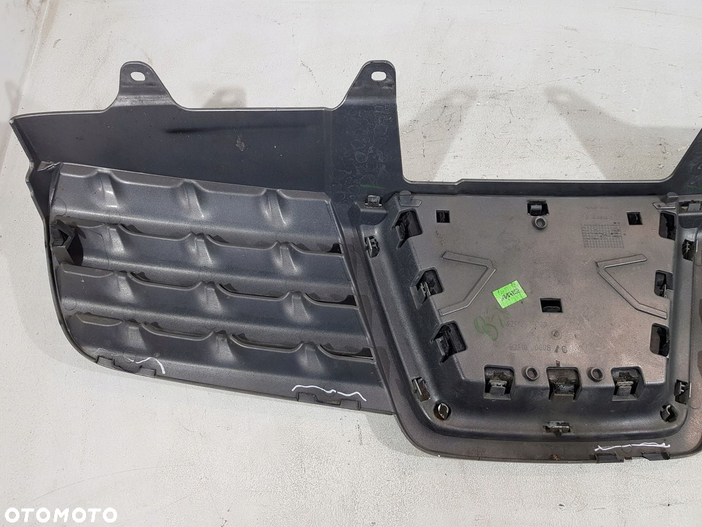 GRILL ATRAPA ZDERZAKA PRZÓD 62310-JD00B NISSAN QASHQAI J10 06-10 - 7