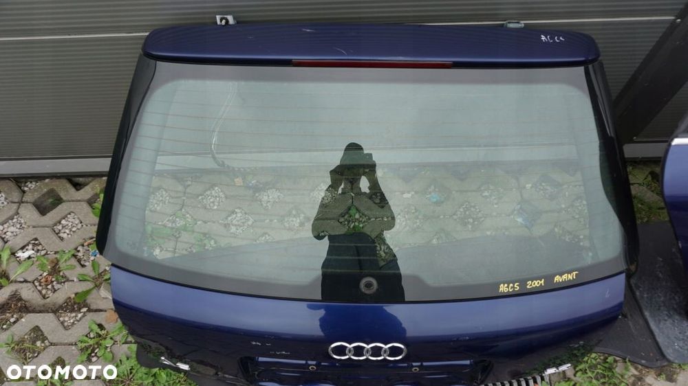 KLAPA BAGAŻNIKA DRZWI TYŁ BŁOTNIK AUDI A6 C5 AVANT - 7