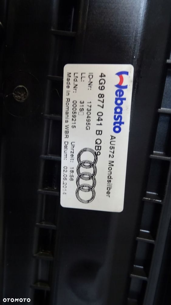 audi oe 4g9877041b szyberdach a6 c7 - 3
