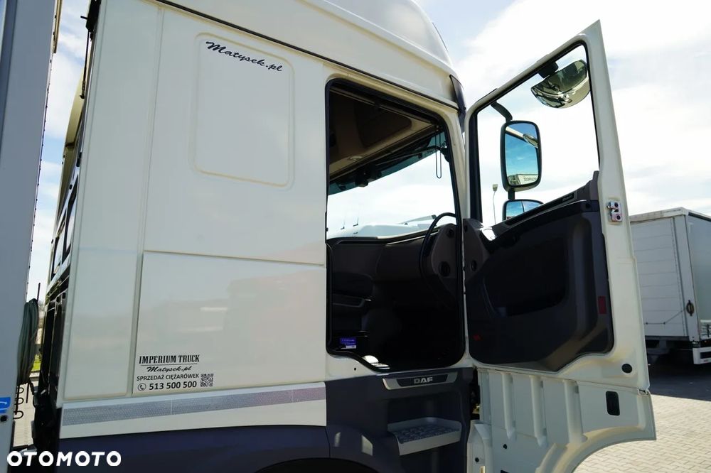 DAF XF 480 / SOLÓWKA / SSC / MEGA / KLIMA POSTOJOWA / 6X2 / OŚ PODNOSZONA / DACH PODNOSZONY / ZAWIESIE DO WÓZKA / - 33