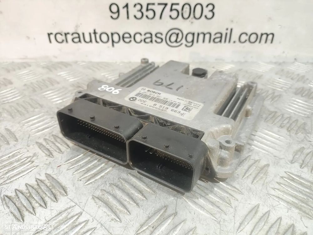 Centralina ECU Motor Bosch / BMW / Mini - 8519663 | 0281018991 - R55 R56 R57 R58 R59 R60 R61 LCI - 4