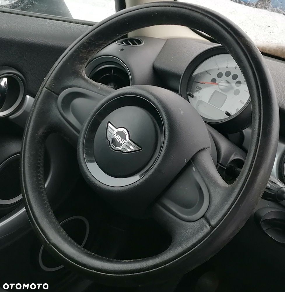 MINI COOPER ONE R55 CLUBMAN 11r KIEROWNICA SKÓRA SKÓRZANA BEZ AIRBAG - 1