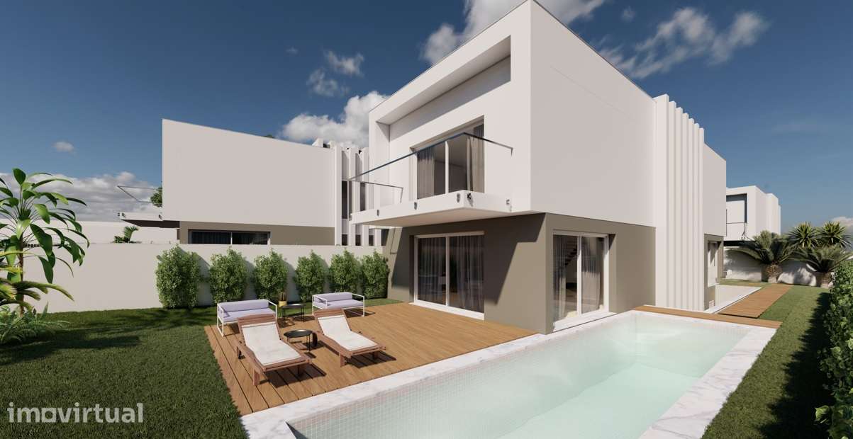 Moradia em condominio fechado com piscina privativa em Cascais - Grande imagem: 3/22