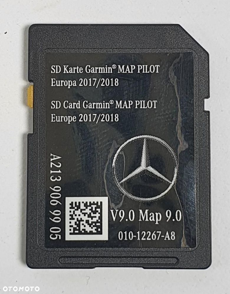 KARTA SD NAWIGACJI MAPA MERCEDES W205 A2139069905 - 1