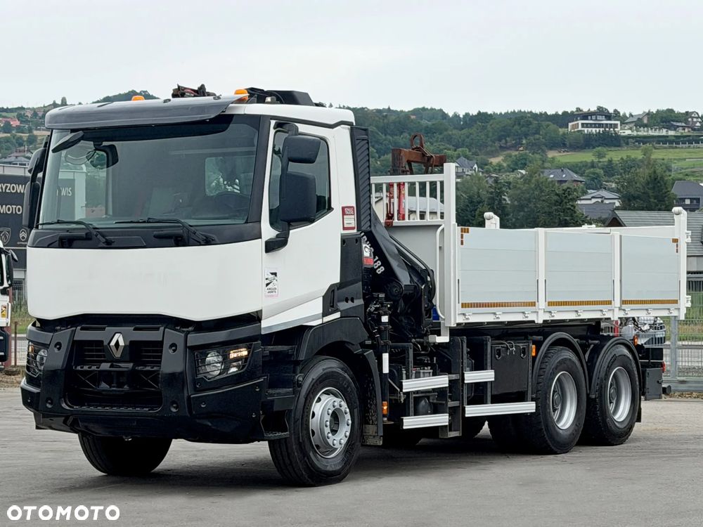Renault C 430 * WYWROTKA 5,40 m * HIAB X - HIDUO 188 + PILOT / 6x4 - 4