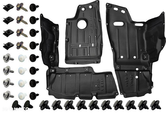 SPINKI TOYOTA AVENSIS T25 03-09 OSŁONA SILNIKA - 3