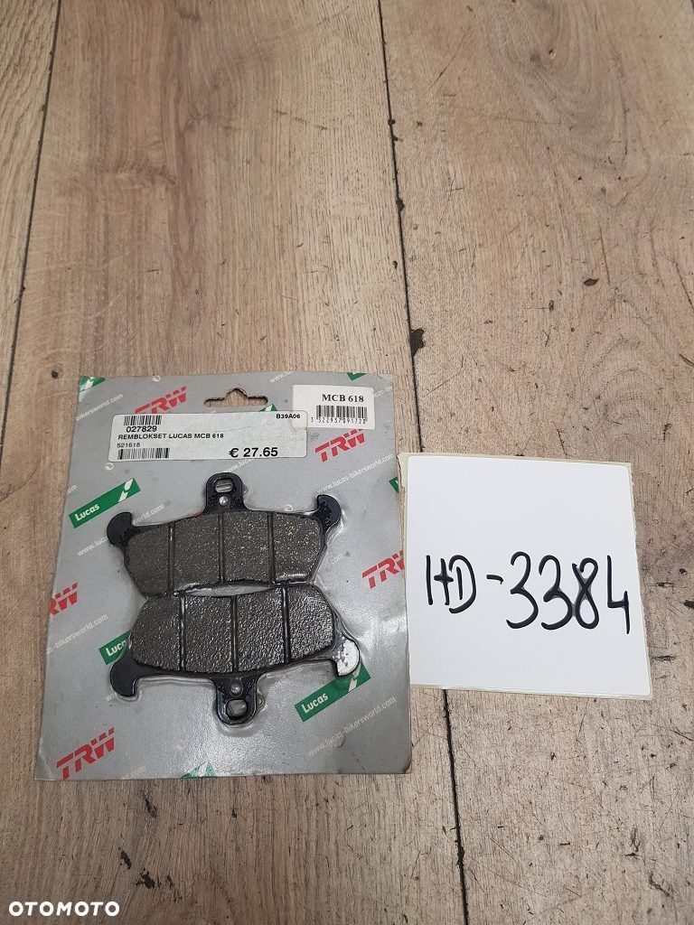 Klocki hamulcowe TRW-Lucas MCB 618 Aprilia RX125 Tuareg 125 350 600 Cagiva Mito - 1