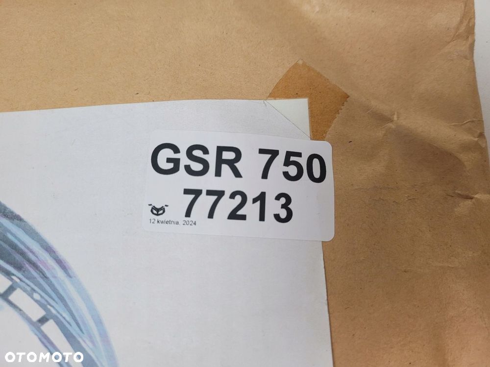 SUZUKI GSR 750 NAKLEJKI NA KOŁO OKLEINA - 5