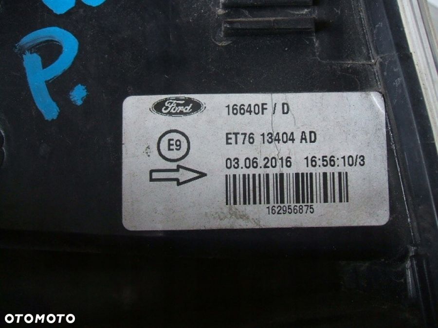 FORD TRANSIT COURIER LAMPA TYŁ TYLNA PRAWA ET7613404AD LEWA ET7613405AF - 6