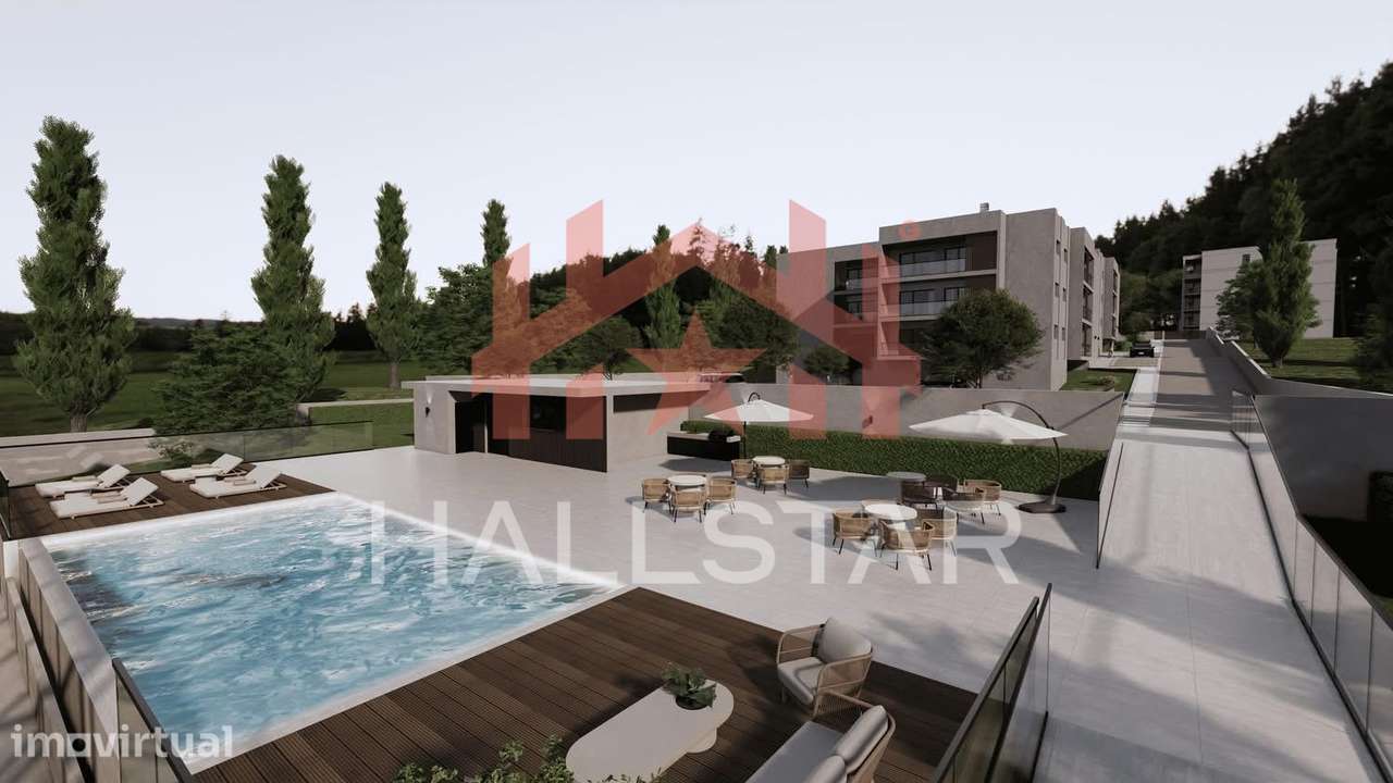 Apartamento T1 / Condomínio Fechado com Piscina / Pousos - Grande imagem: 2/24