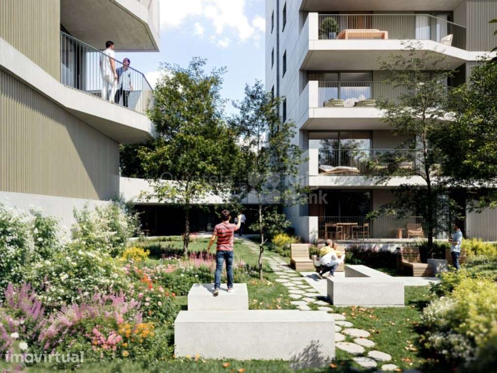 Apartamento T0 com varanda e estacionamento em Vila Nova de Gaia - Grande imagem: 3/23