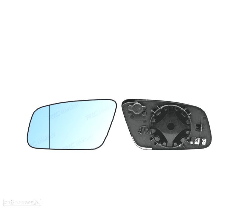 VIDRO ESPELHO BASE ESQUERDO AUDI A3 8L 00-03 TÉRMICO - 1