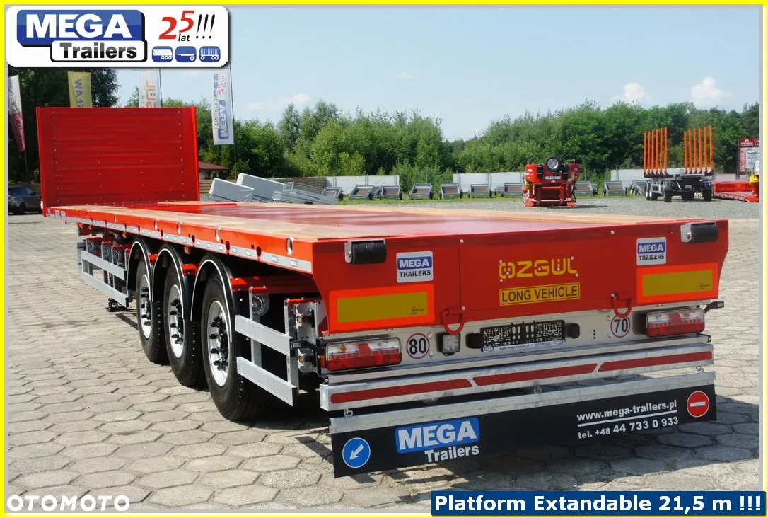Inny TELEMEGA wysuw 7.50 m, 3 osie, ADR EX3- MEGA Trailers!! - 10