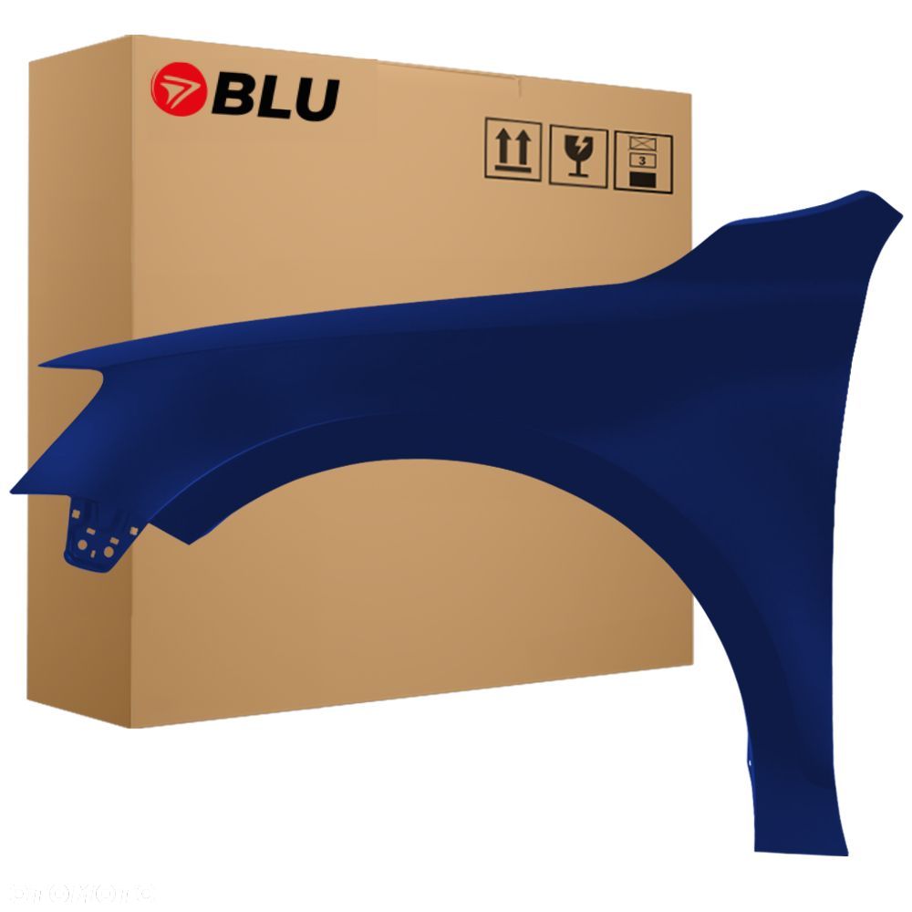 BLU Błotnik VOLKSWAGEN VW JETTA A6 VI 6 LP5W lewy przód niebieski 2010-2018 TempestBlau - 1