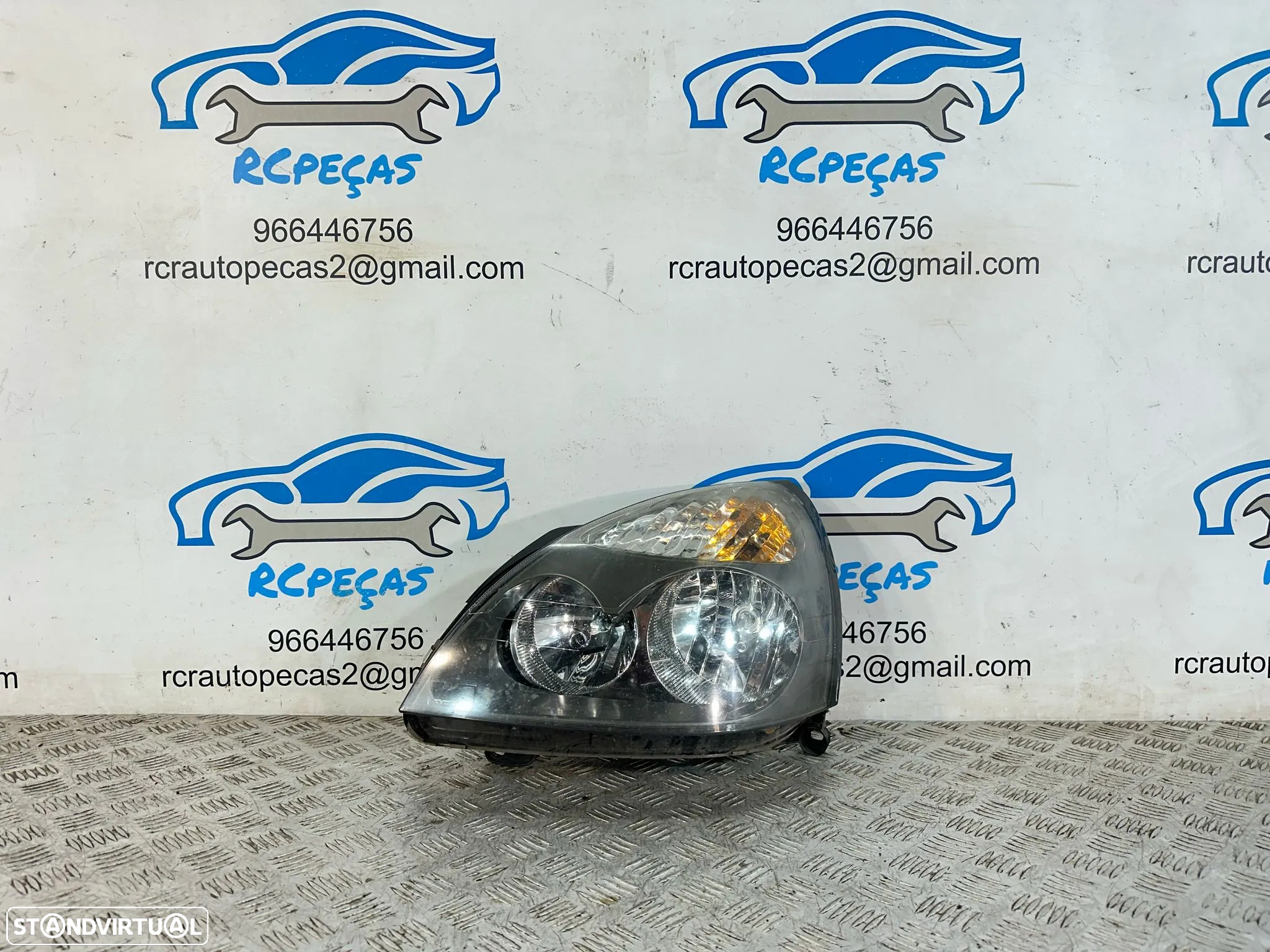 .Farol Otica Frente Frontal Esquerda Original Renault Clio 2 Fase 2 2001 - 2005 - 10