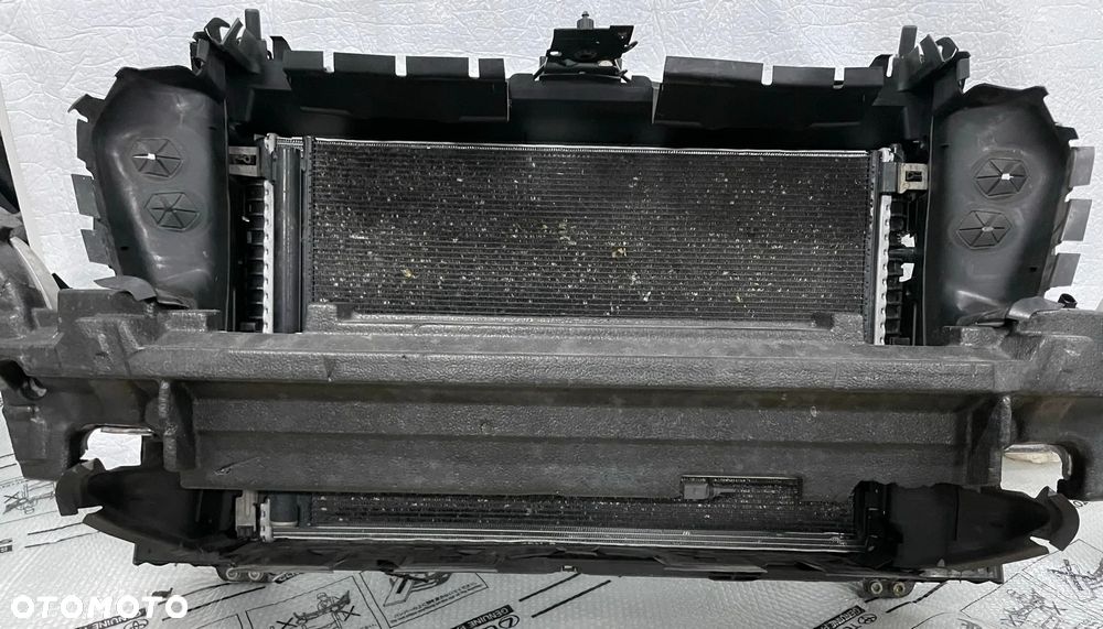 Audi Q7 4M 3.0 TFSI pas przedni wzmocnienie czołowe chłodnice wentylatory - 2