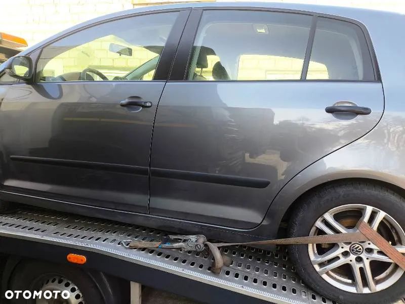 Drzwi prawe przód tył szyba Golf 5+ V Plus lak. LA7T - 1