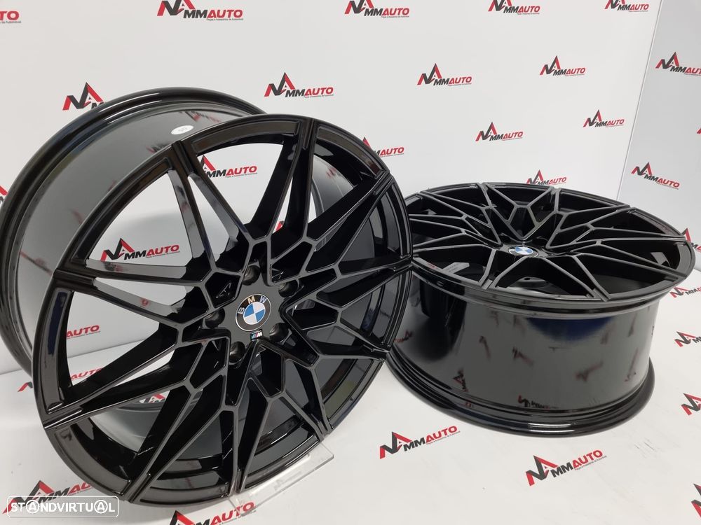 Jantes Look BMW 826M Preto Brilho 20 - 5