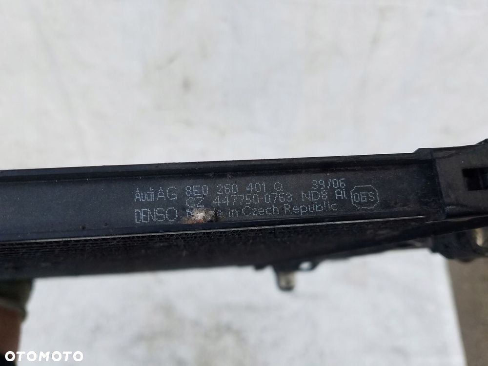 CHŁODNICA KLIMATYZACJI AUDI A4 B7 3.2 8E0260401Q - 2