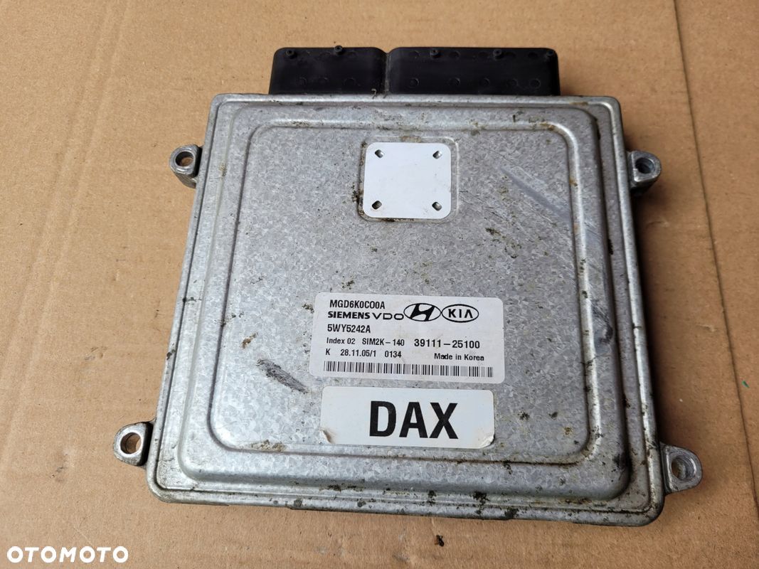 KIA MAGENTIS 2.0B 39111-25100 5WY5242A KOMPUTER EC - 1