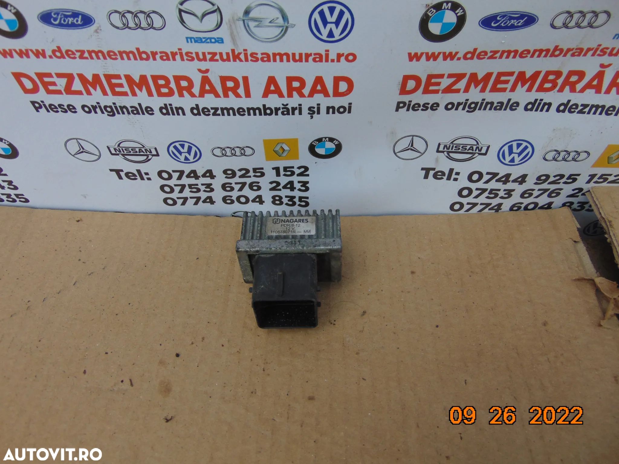 Releu bujii renault Laguna 3 Latitude Megane 3 Nissan Navara np300 Qashqai Master - 1