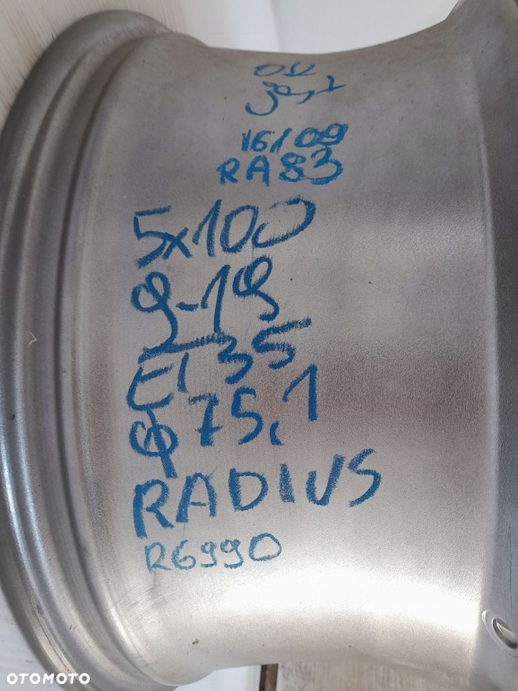 Felga aluminiowa Radius R6990 9.0" x 19" 5x100 ET35 - 8