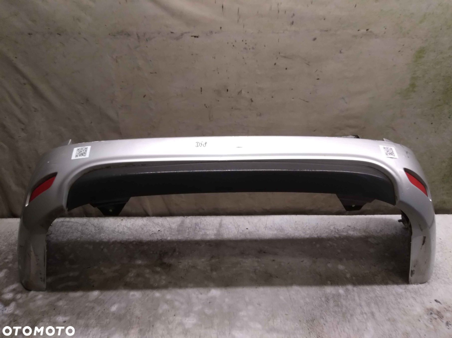 ^ ZDERZAK TYŁ TYLNY FORD FOCUS MK.2 2 II KOMBI LIFT FL 03 SREBRNY - 1