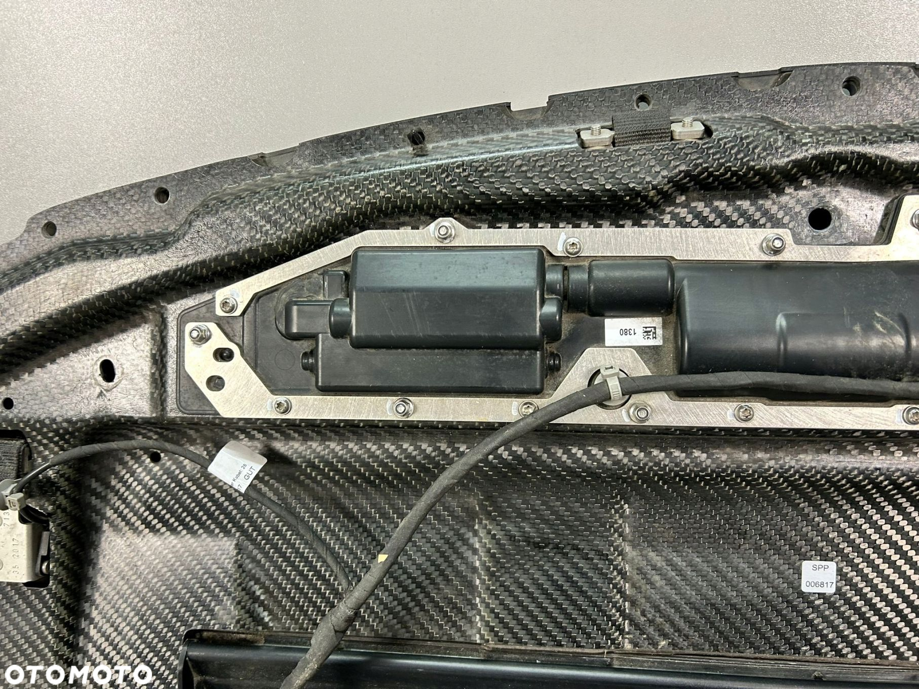 MERCEDES AMG GTR 190 OSŁONA PODŁOGA POD SILNIK ZDERZAK OSŁONA CARBON KARBON - 7