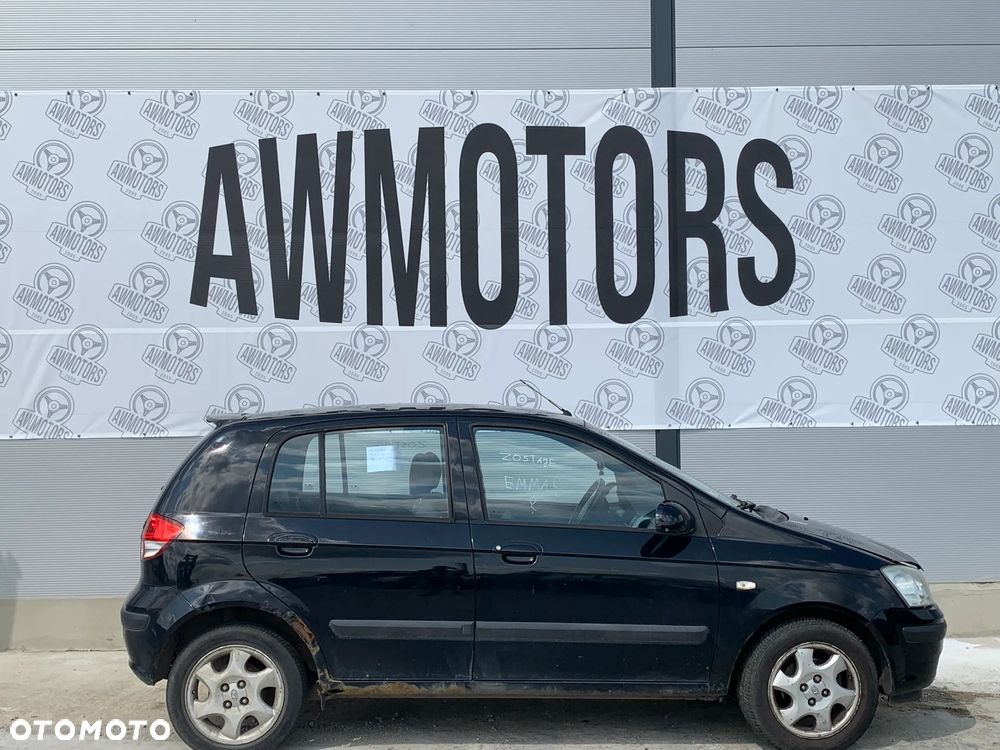 HYUNDAI GETZ 2003 1.3 *SAMOCHÓD NA CZĘŚCI* 1129 MASKA, LAMPA, DRZWI, LUSTERKO, ZDERZAK, GRILL, BŁOTNIK, KLAPA, BELKA, DESKA, FOTELE, KANAPA, ĆWIARTKA KIEROWNICA, TARCZE, ZACISKI, ZAWIESZENIE, KOMPLETNY PRZÓD, KOMPLETNY TYŁ, LICZNIK, ZEGARY, PRAWE LEWE PRZÓD TYŁ - 1