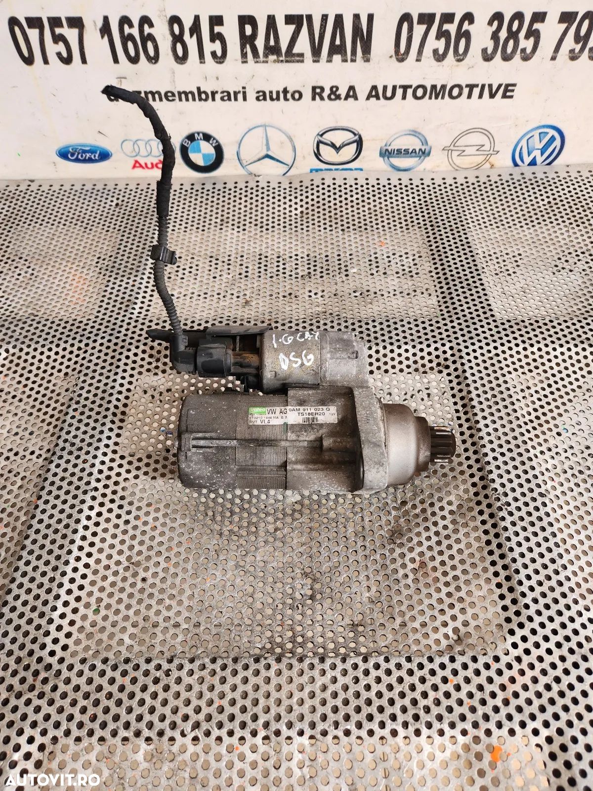 Electromotor Vw Seat Skoda 1.6 Tdi Motor CAY Cutie Automata DSG Cod 0AMQ Golf 6 Passat B7 Touran Je - 1