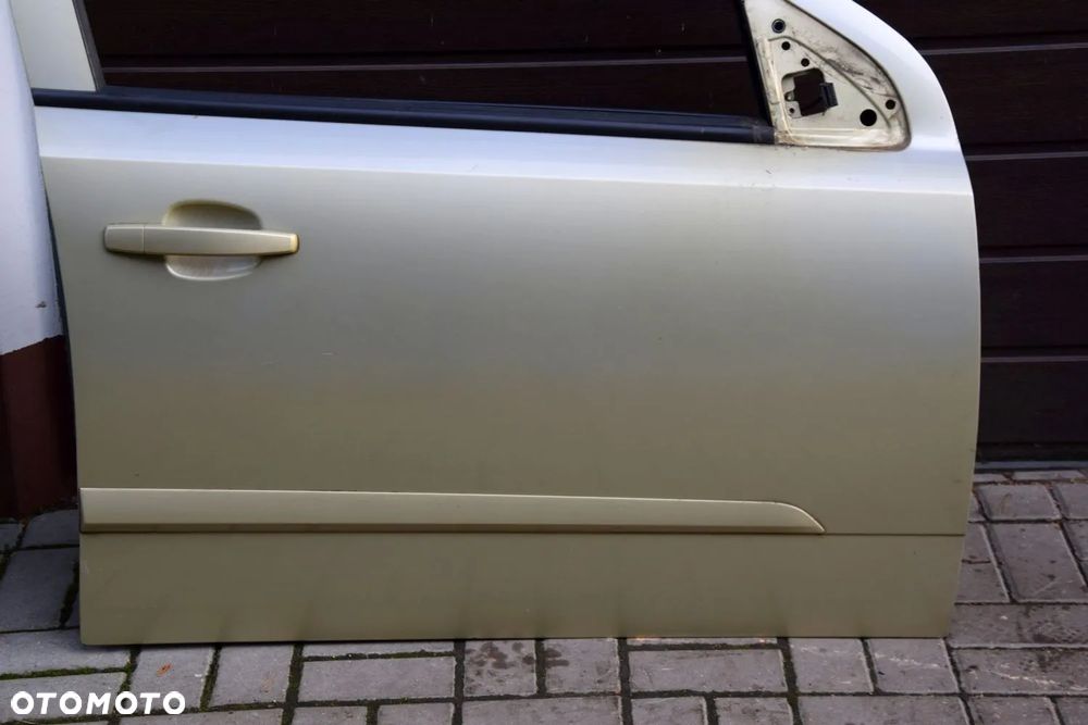 Opel Astra H Drzwi prawy przód prawe przednie Z40H złote KOMPLETNE - 7
