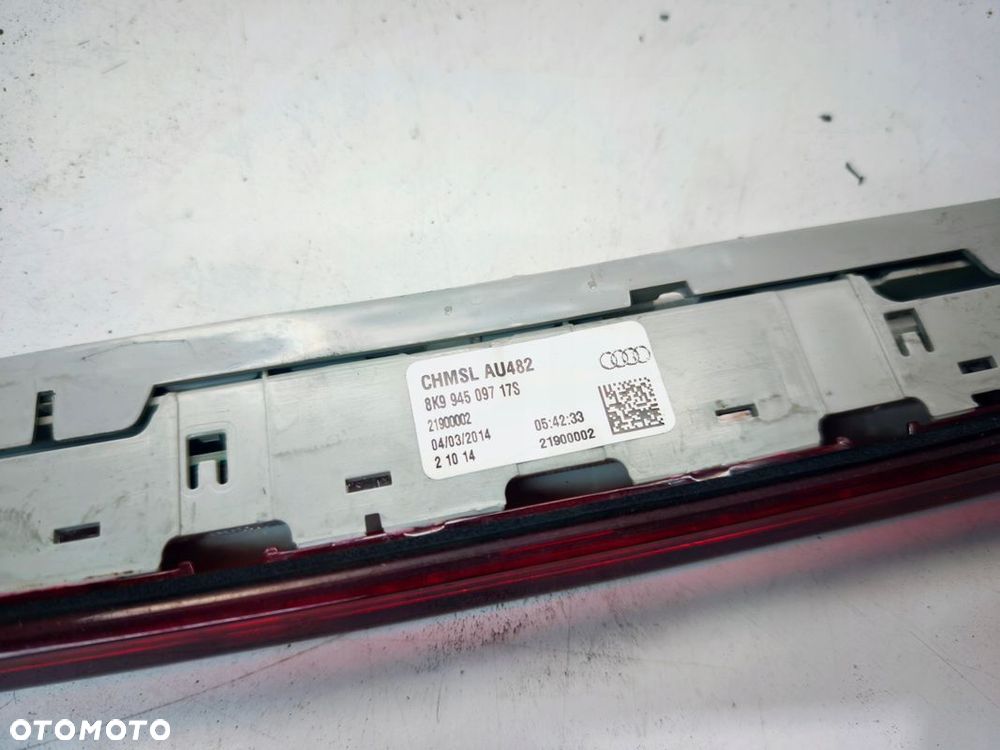 ŚWIATŁO STOP STOPU TRZECIE AUDI A4 B8 AVANT 8K9945097 - 5