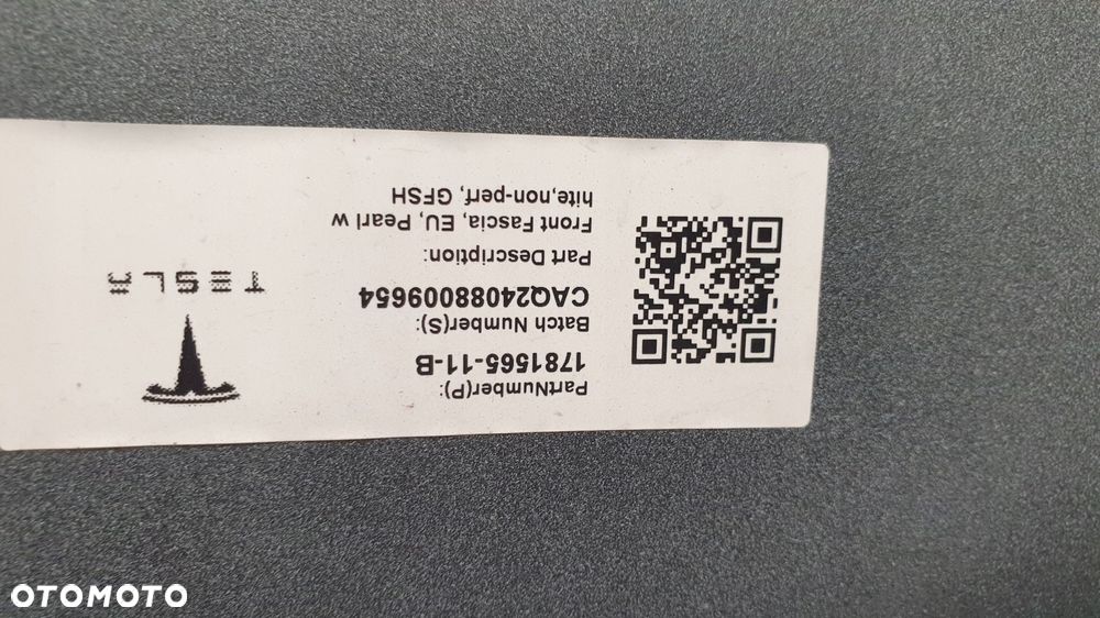 tesla model 3 lift zderzak przód przedni - 7
