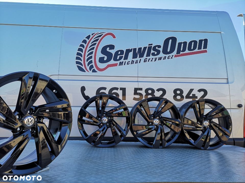 5x100 R18 VW FELGI ALUMINIOWE 5x100 R18 7J ET39 VOLKSWAGEN POLO TAIGO AUDI A1 SEAT ARONA IBIZA SKODA KAMIQ - 1