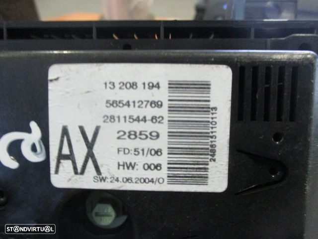 Display Relogio 13208194 OPEL ASTRA H 2007 - 4