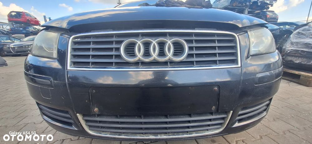Audi A3 8P 02-05 Zderzak Przód Przedni LY9B Kolor Czarny - 9