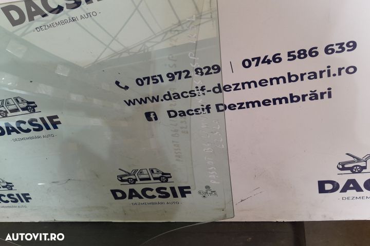 Geam usa spate stanga 43R-00081 43R-00081 Volkswagen VW Passat B6 [20 - 2