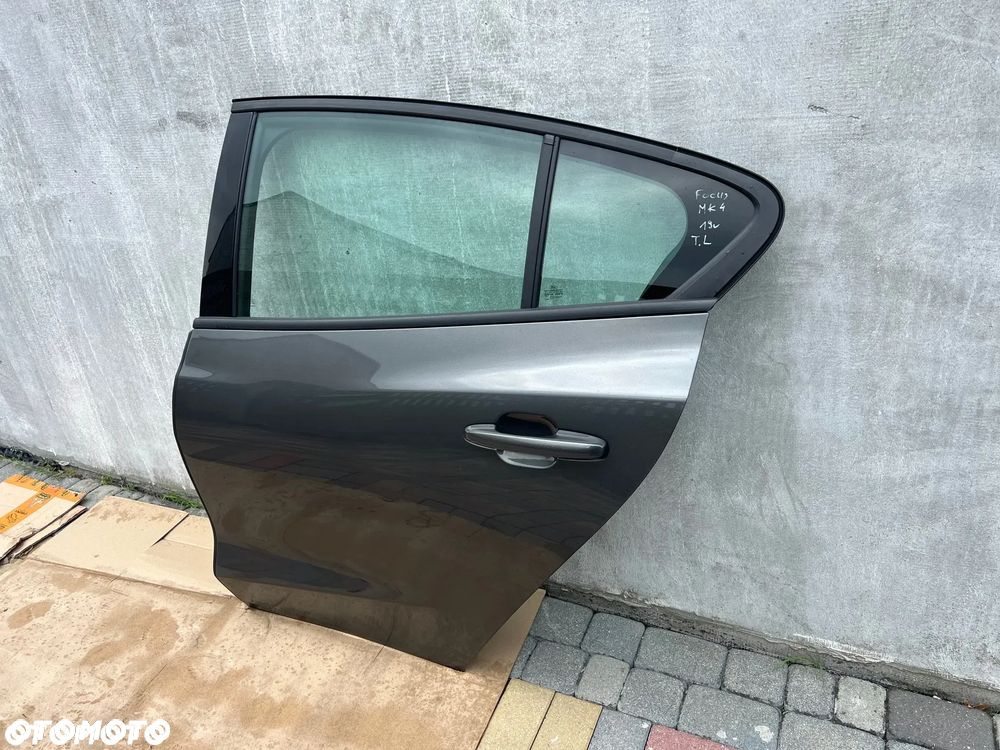 DRZWI LEWE TYŁ TYLNE LEWE FORD FOCUS MK4 2019 ROK HTB HATCHBACK ORYGINAŁ SUPER STAN LAKIER BJ MOZNA ZAŁOŻYĆ BEZ MALOWANIA - 3