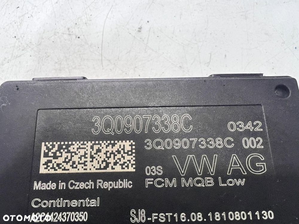 MODUŁ STEROWNIK GATEWAY AUDI VW SKODA SEAT 3Q0907338C - 3