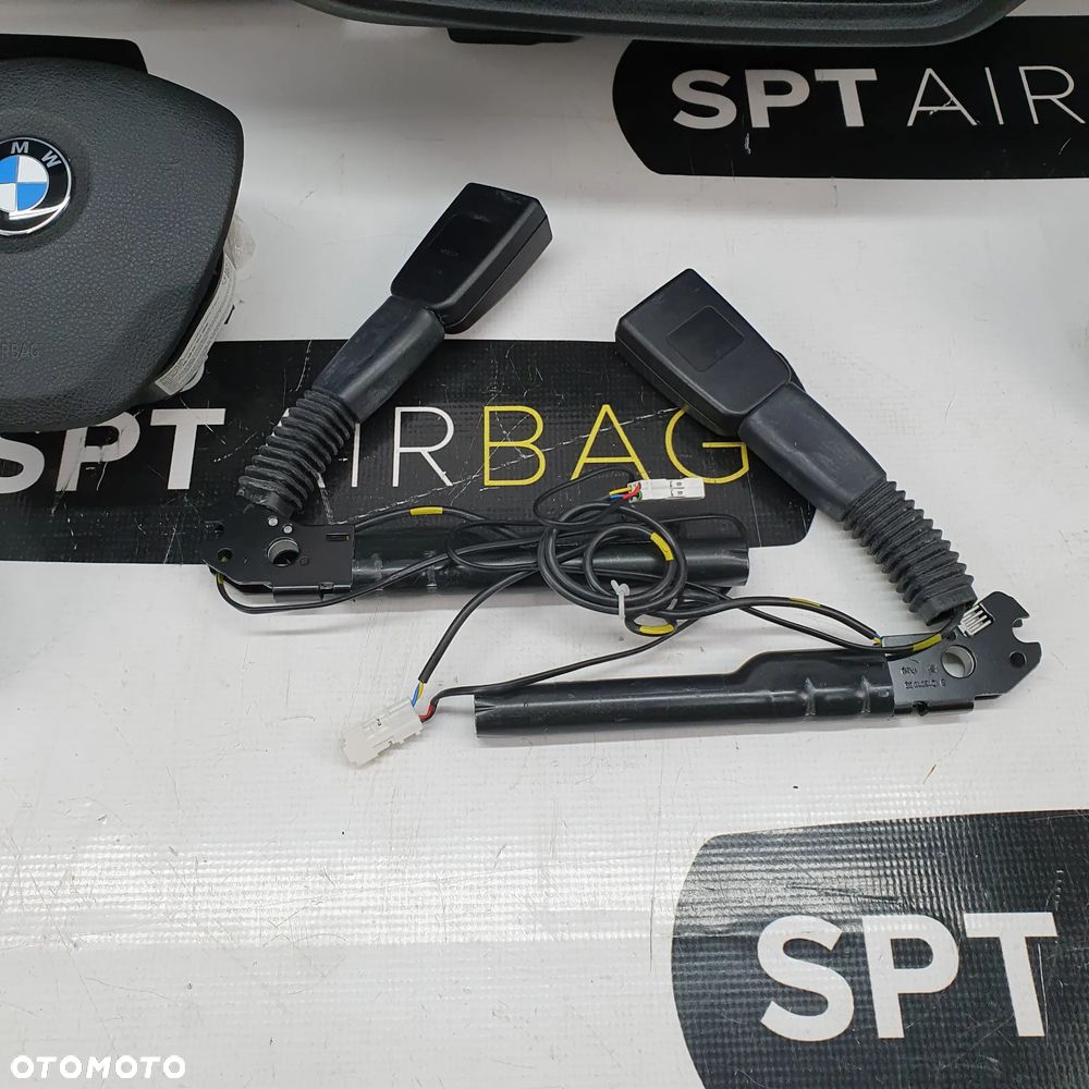 BMW F20 F21 DESKA ROZDZIELCZA KONSOLA KOKPIT PULPIT PODUSZKI AIRBAG AIR BAG NAPINACZE KIT SET - 8