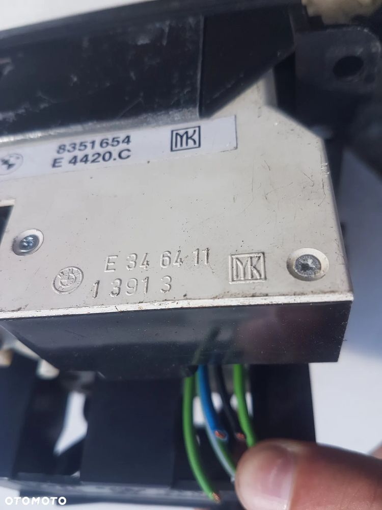 PANEL STEROWANIA KLIMATYZACJĄ OGRZEWANIEM BMW E34 8351654 - 2