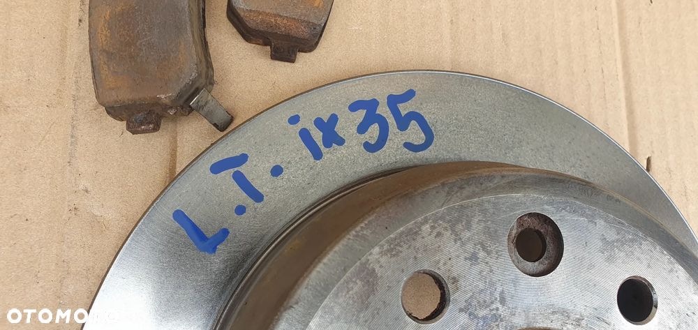 Tarcze hamulcowe klocki tył tylne Hyundai ix35 1.7 CRDI - 7