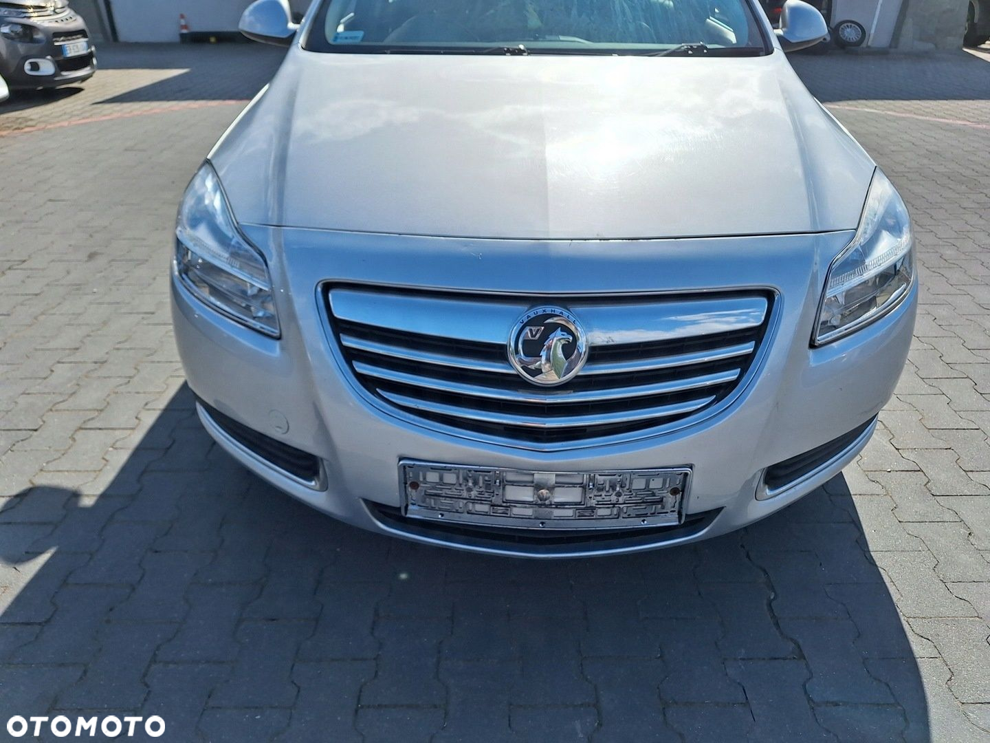 OPEL Vauxhall INSIGNIA A G09 Z176 ZDERZAK PRZÓD MASKA BŁOTNIK LAMPA 08-13 - 2