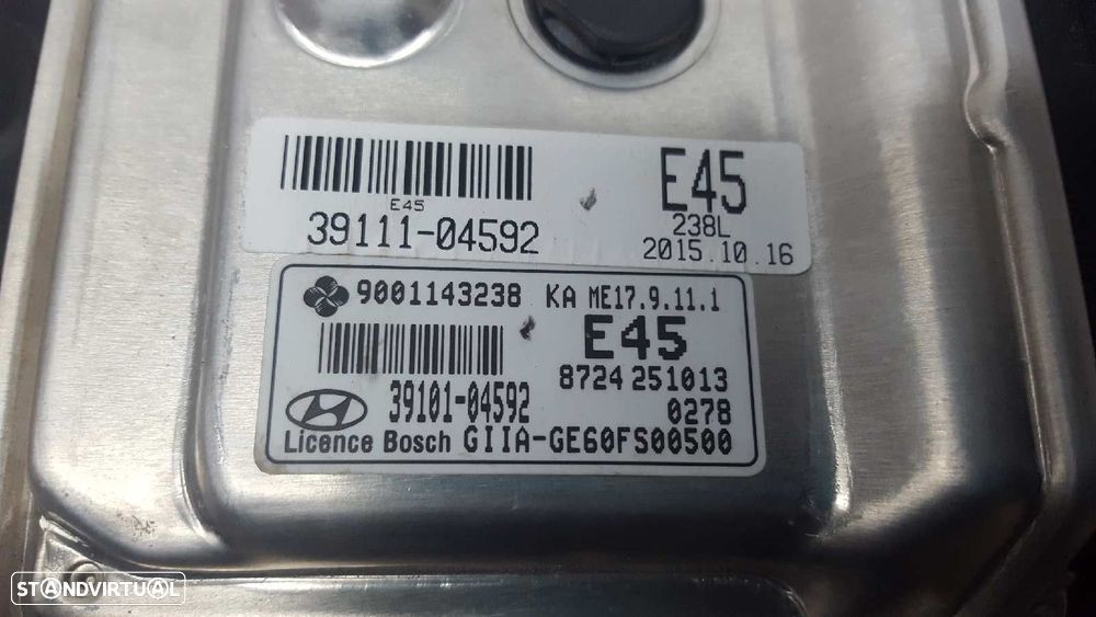 CENTRALINA DO MOTOR UCE HYUNDAI I10 SLE - 5