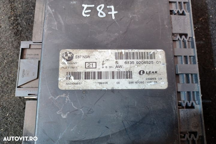 Calculator lumini 9204525 9204525-01 9204525 9204525-01 BMW Seria 1 E - 3