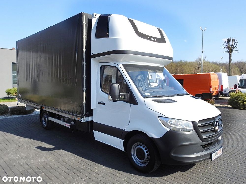Mercedes-Benz SPRINTER 316  PLANDEKA 10 PALET WEBASTO KLIMATYZACJA  165KM - 5